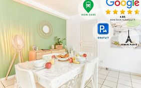 Appart'Hotel Versailles Saint Cyr L'Ecole - Gare Sncf A 100M Et Parking Prive